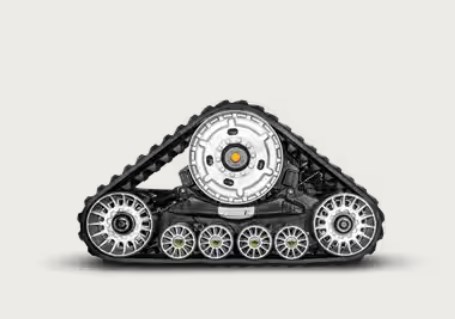 гусеничный привод для рыхлого грункта